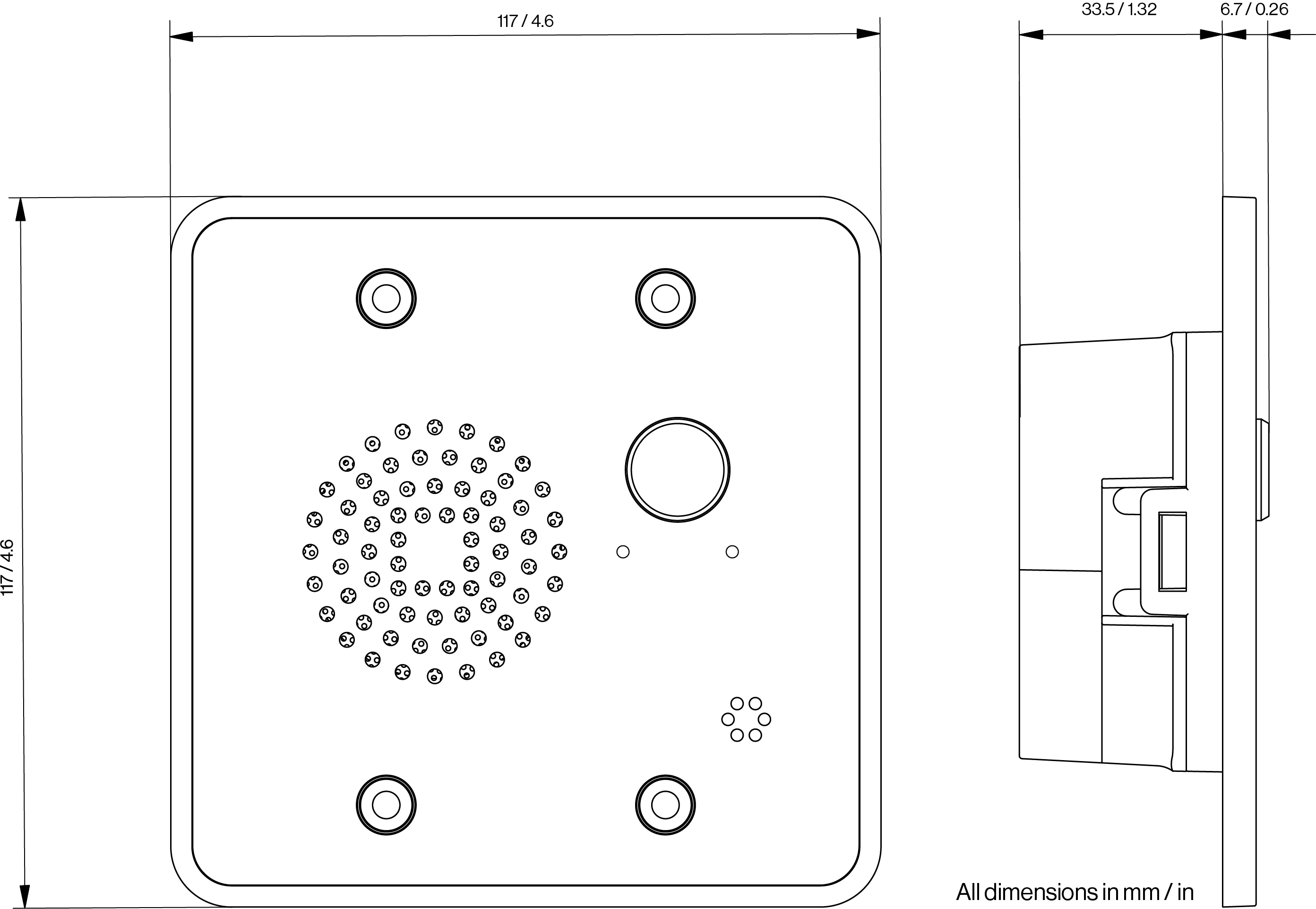 TMIS-1 | Mini Audio Intercom